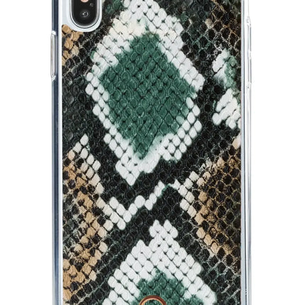 Mobilize 2In1 Gelly Velvet Clutch For Apple Iphone X/Xs Green Snake Mobilize