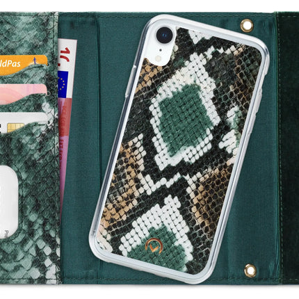 Mobilize 2In1 Gelly Velvet Clutch For Apple Iphone Xr Green Snake Mobilize