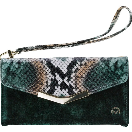 Mobilize 2In1 Gelly Velvet Clutch For Samsung Galaxy S9 Green Snake Mobilize