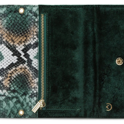 Mobilize 2In1 Gelly Velvet Clutch For Samsung Galaxy S9 Green Snake Mobilize