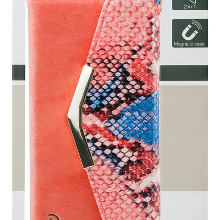 Mobilize 2In1 Gelly Velvet Clutch For Apple Iphone 6/6S/7/8/Se (2020/2022) Coral Snake Mobilize
