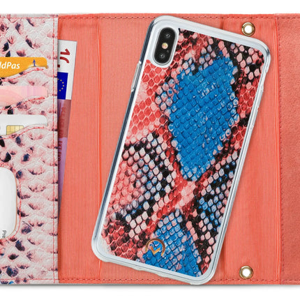 Mobilize 2In1 Gelly Velvet Clutch For Apple Iphone X/Xs Coral Snake Mobilize