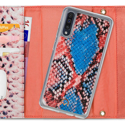 Mobilize 2In1 Gelly Velvet Clutch For Samsung Galaxy A30S/A50 Coral Snake Mobilize