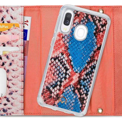 Mobilize 2In1 Gelly Velvet Clutch For Samsung Galaxy A40 Coral Snake Mobilize