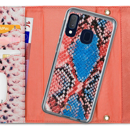 Mobilize 2In1 Gelly Velvet Clutch For Samsung Galaxy A20E Coral Snake Mobilize