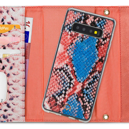 Mobilize 2In1 Gelly Velvet Clutch For Samsung Galaxy S10 Coral Snake Mobilize