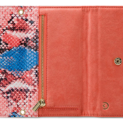 Mobilize 2In1 Gelly Velvet Clutch For Samsung Galaxy S10 Coral Snake Mobilize