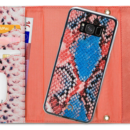 Mobilize 2In1 Gelly Velvet Clutch For Samsung Galaxy S8 Coral Snake Mobilize