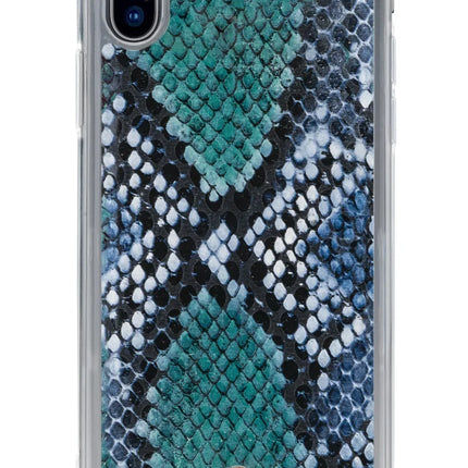 Mobilize 2In1 Gelly Velvet Clutch For Apple Iphone X/Xs Royal Blue Snake Mobilize