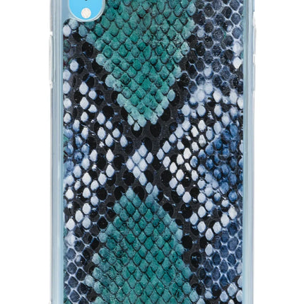 Mobilize 2In1 Gelly Velvet Clutch For Apple Iphone Xr Royal Blue Snake Mobilize