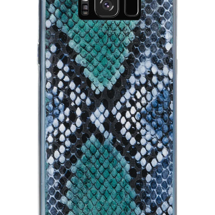 Mobilize 2In1 Gelly Velvet Clutch For Samsung Galaxy S8 Royal Blue Snake Mobilize