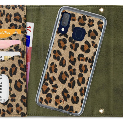 Mobilize 2In1 Gelly Clutch For Samsung Galaxy A20E Green Leopard Mobilize