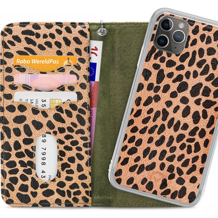 Mobilize 2In1 Gelly Zipper Case Apple Iphone 11 Pro Max Olive/Leopard Mobilize