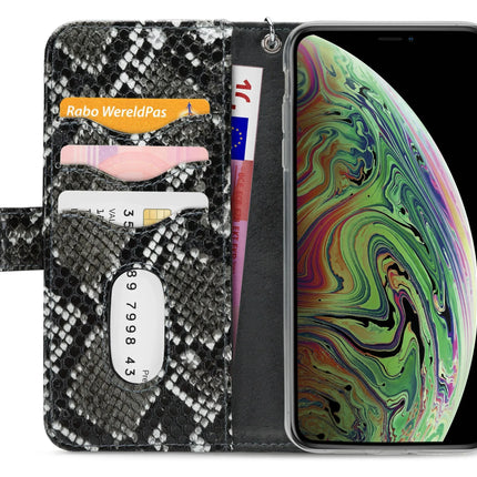 Mobilize 2In1 Gelly Zipper Case Apple Iphone Xs Max Black/Snake Mobilize
