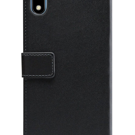 Xiaomi Redmi 7A zwart bookcase geopend met pasjesvakken