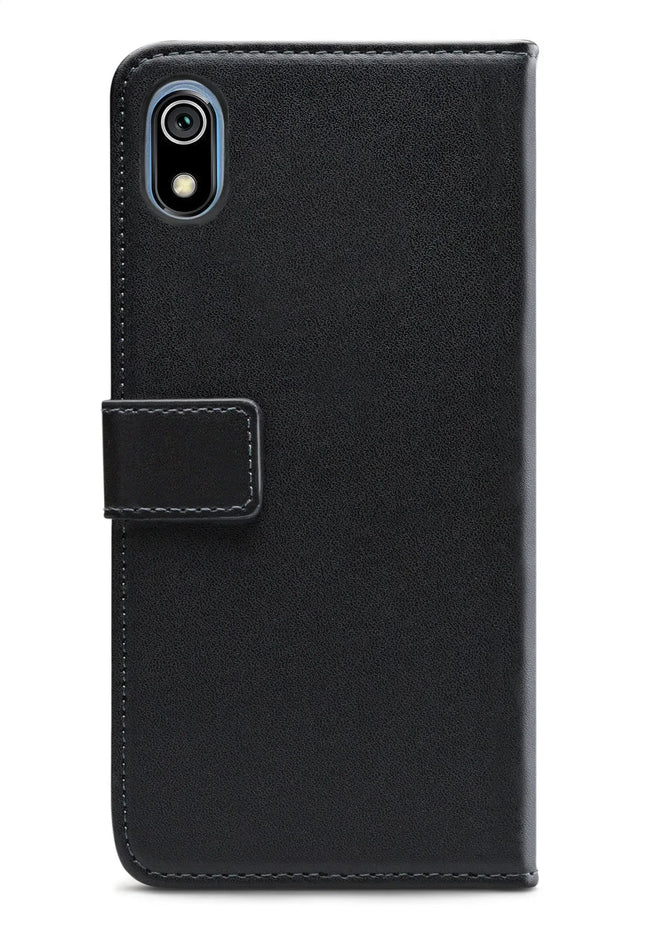 Xiaomi Redmi 7A zwart bookcase geopend met pasjesvakken