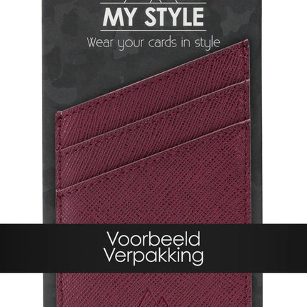 My Style Universal Sticky Card Pocket Brown