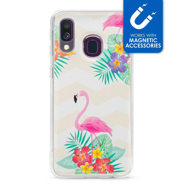 My Style Magneta Case For Samsung Galaxy A40 Flamingo
