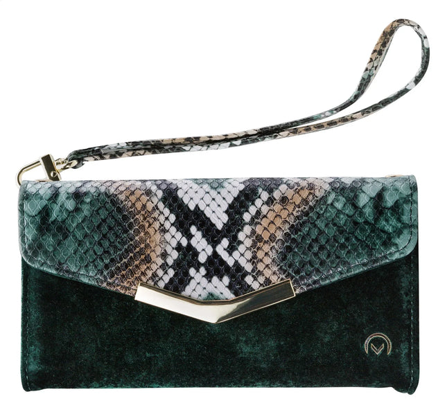 Mobilize 2In1 Gelly Velvet Clutch For Apple Iphone 11 Pro Green Snake Mobilize