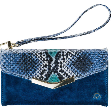 Mobilize 2In1 Gelly Velvet Clutch For Apple Iphone 11 Pro Royal Blue Snake Mobilize