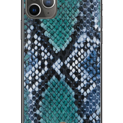 Mobilize 2In1 Gelly Velvet Clutch For Apple Iphone 11 Pro Royal Blue Snake Mobilize
