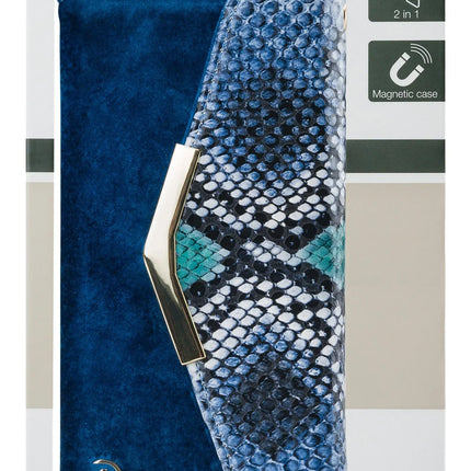 Mobilize 2In1 Gelly Velvet Clutch For Apple Iphone 11 Pro Max Royal Blue Snake Mobilize