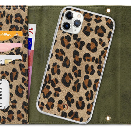 Mobilize 2In1 Gelly Clutch For Apple Iphone 11 Pro Green Leopard Mobilize