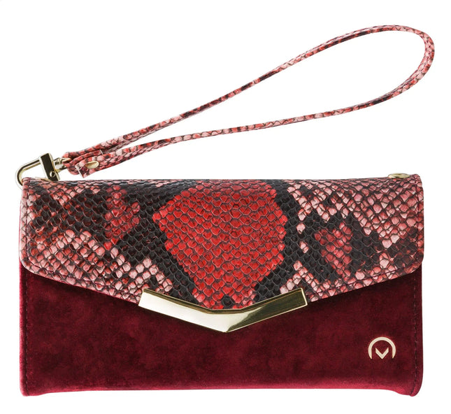 Mobilize 2In1 Gelly Velvet Clutch For Apple Iphone 6/6S/7/8/Se (2020/2022) Red Snake Mobilize