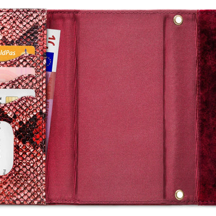 Mobilize 2In1 Gelly Velvet Clutch For Apple Iphone 6/6S/7/8/Se (2020/2022) Red Snake Mobilize