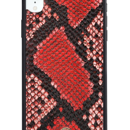 Mobilize 2In1 Gelly Velvet Clutch For Apple Iphone Xr Red Snake Mobilize