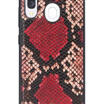 Mobilize 2In1 Gelly Velvet Clutch For Samsung Galaxy A40 Red Snake Mobilize