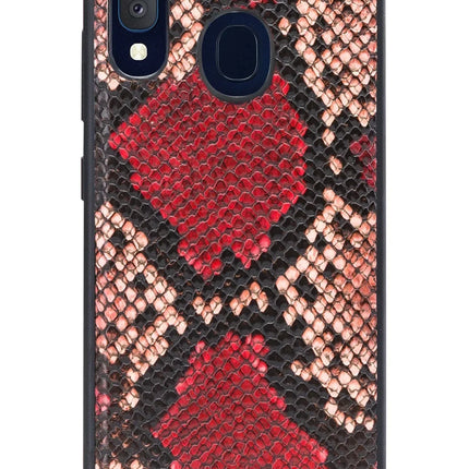 Mobilize 2In1 Gelly Velvet Clutch For Samsung Galaxy A20E Red Snake Mobilize