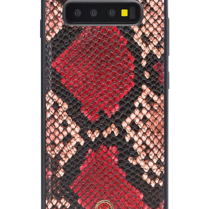 Mobilize 2In1 Gelly Velvet Clutch For Samsung Galaxy S10 Red Snake Mobilize