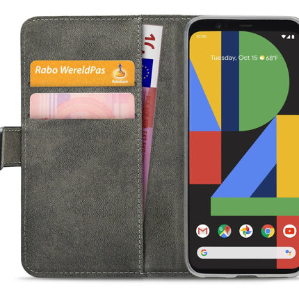 Mobilize Classic Gelly Wallet Book Case Google Pixel 4 Black Mobilize