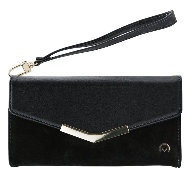 Mobilize 2In1 Gelly Velvet Clutch For Apple Iphone 6 Plus/6S Plus/7 Plus/8 Plus Deep Black Mobilize
