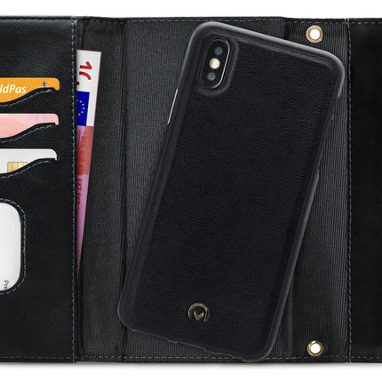 Mobilize 2In1 Gelly Velvet Clutch For Apple Iphone X/Xs Deep Black Mobilize