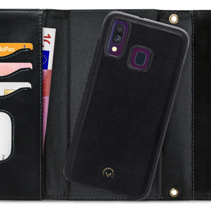 Mobilize 2In1 Gelly Velvet Clutch For Samsung Galaxy A30S/A50 Deep Black Mobilize