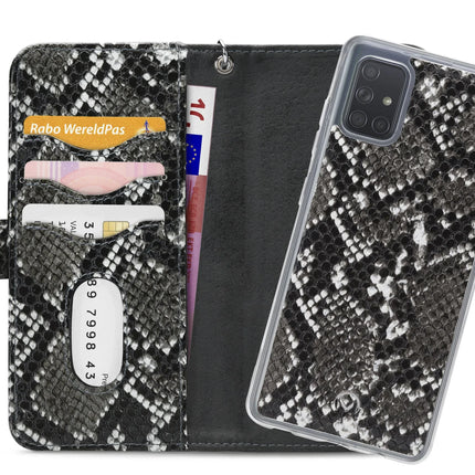 Mobilize 2In1 Gelly Zipper Case Samsung Galaxy A71 Black/Snake Mobilize