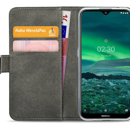 Mobilize Classic Gelly Wallet Book Case Nokia 2.3 Black Mobilize