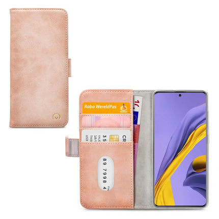 Mobilize Elite Gelly Wallet Book Case Samsung Galaxy A71 Soft Pink Mobilize
