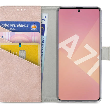 My Style Flex Wallet For Samsung Galaxy A71 Pink
