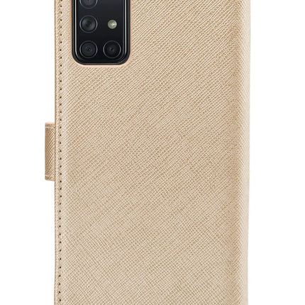 My Style Flex Wallet For Samsung Galaxy A71 Gold