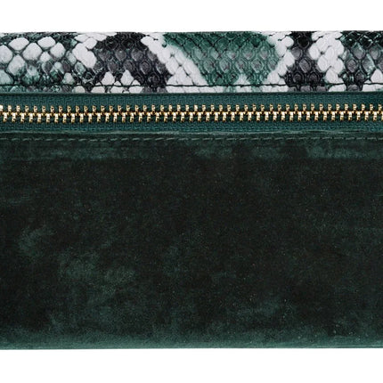 Mobilize 2In1 Gelly Velvet Clutch For Samsung Galaxy S20+/S20+ 5G Green Snake Mobilize