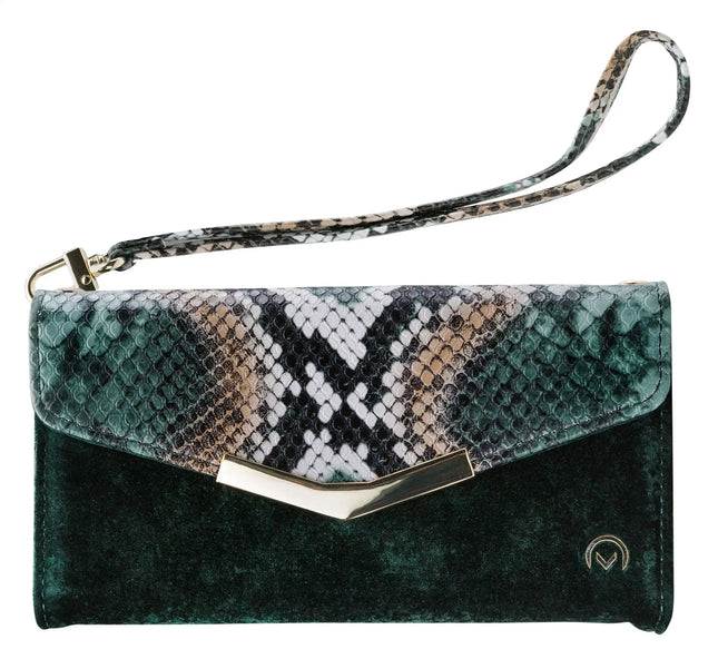 Mobilize 2In1 Gelly Velvet Clutch For Samsung Galaxy S20 Ultra/S20 Ultra 5G Green Snake Mobilize