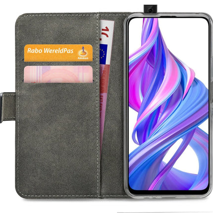 Mobilize Classic Gelly Wallet Book Case Honor 9X Pro Black Mobilize