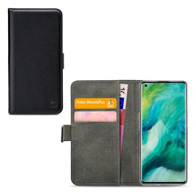 Mobilize Classic Gelly Wallet Book Case Oppo Find X2 Black Mobilize