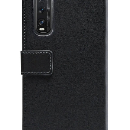 Mobilize Classic Gelly Wallet Book Case Oppo Find X2 Black Mobilize