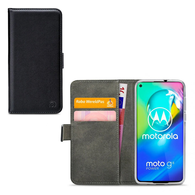 Mobilize Classic Gelly Wallet Book Case Motorola Moto G8 Power Black Mobilize