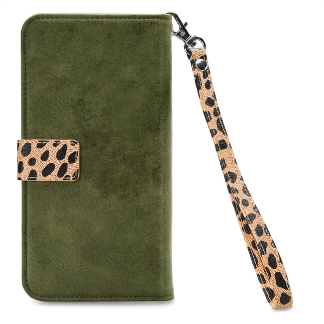 Mobilize 2In1 Gelly Zipper Case Samsung Galaxy A41 Olive/Leopard Mobilize