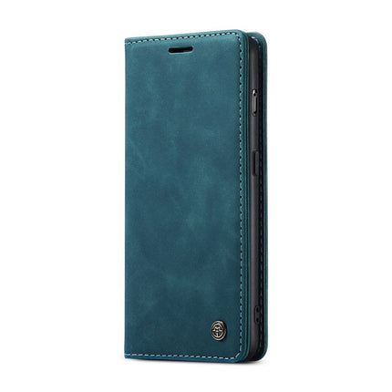 Caseme Case OnePlus 10 Pro - Retro Wallet Case - Blue